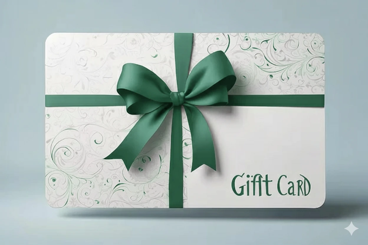 Spa gift card preview